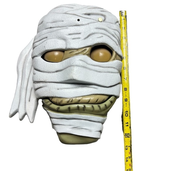 Vintage Gemmy Industries Singing Mummy Head Animated Door Greeter - Picture 2 of 5